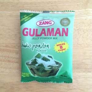 Green-Colored Gulaman