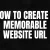 memorable website url
